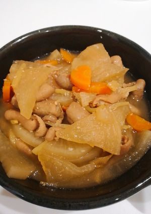 圧力鍋で簡単もつ煮♪-レシピのメイン写真