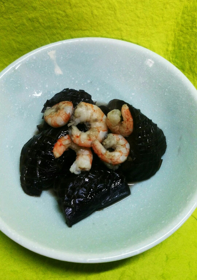 ばあちゃんの茄子と海老の煮物-レシピのメイン写真
