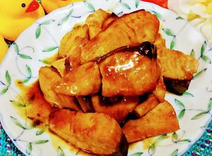 いなだの刺身で小さなバター照焼お弁当にも-レシピのメイン写真
