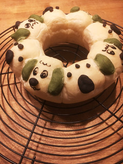 ワンワン ちぎりパン-レシピのメイン写真
