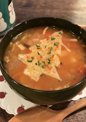 ミネストローネXmasバージョン-レシピのメイン写真
