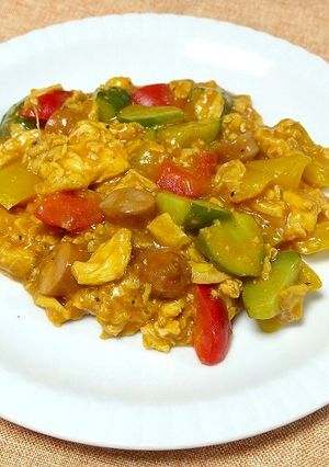 レンジで簡単!ホットサラダリメイク酢豚-レシピのメイン写真