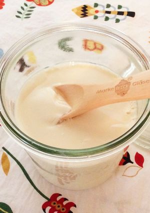 ふんわり甘い⭐️豆乳ヨーグルト-レシピのメイン写真
