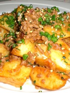 揚げじゃがの肉みそ炒め煮-レシピのメイン写真