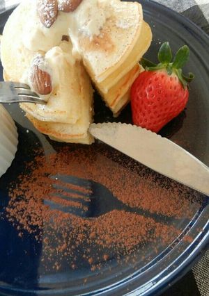 バナナパンケーキ-レシピのメイン写真