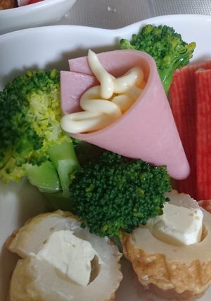 可愛い★マヨハム巻き-レシピのメイン写真