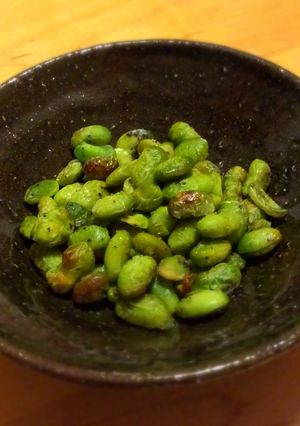 ビールがすすむ焼き枝豆-レシピのメイン写真