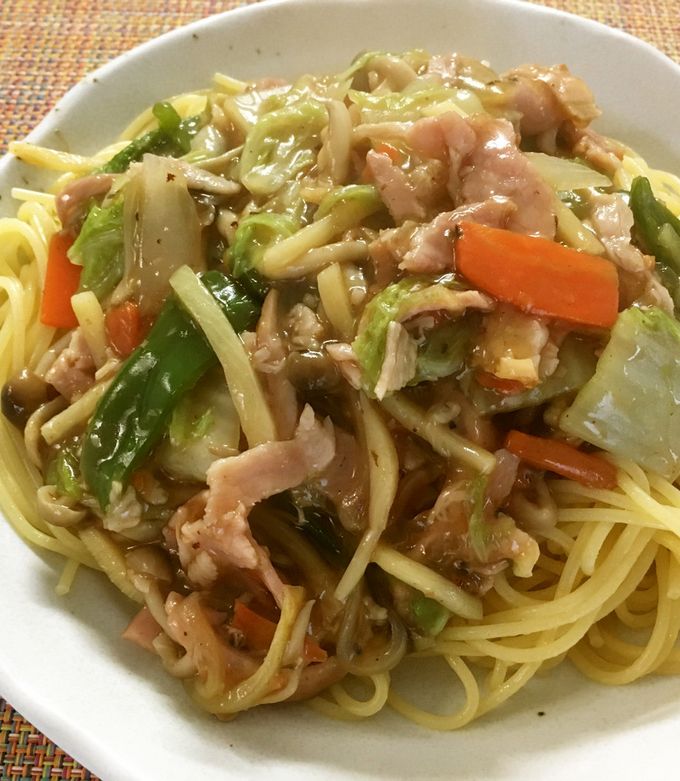 中華風あんかけスパゲティ-レシピのメイン写真