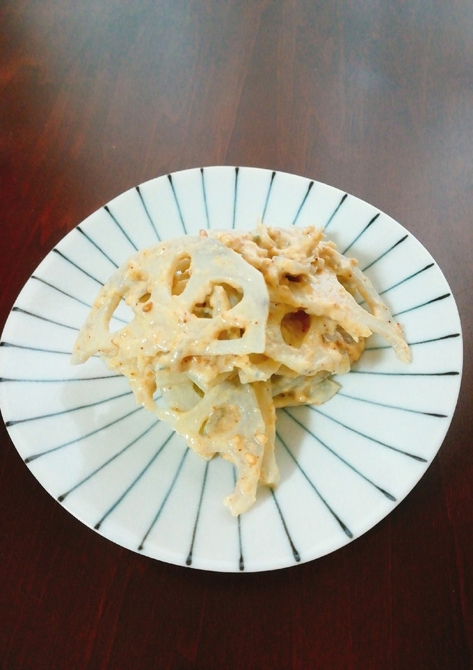 蓮根の和風サラダ-レシピのメイン写真