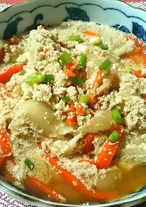 【真鱈の子・突き蒟蒻・野菜の煮物♪】-レシピのメイン写真