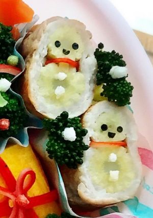 ☆雪だるまのヤングコーン肉巻き☆-レシピのメイン写真
