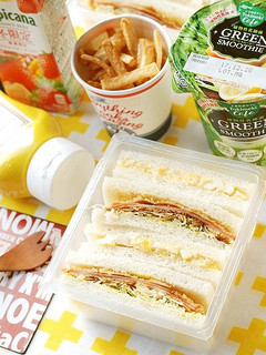 我が家の絶品ハムカツサンド&タマゴサンド-レシピのメイン写真