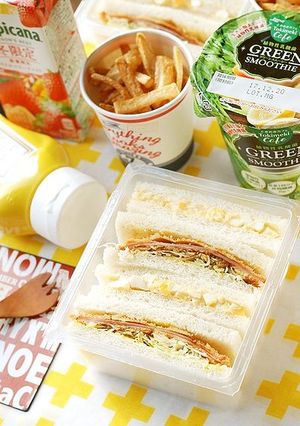 我が家の絶品ハムカツサンド＆タマゴサンド-レシピのメイン写真