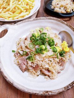焼豚ゴロゴロ♡炊飯器でパラパラ炒飯-レシピのメイン写真