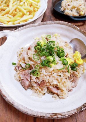 焼豚ゴロゴロ♡炊飯器でパラパラ炒飯-レシピのメイン写真