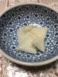 大根の甘酢漬け 漬物 大量消費-レシピのメイン写真