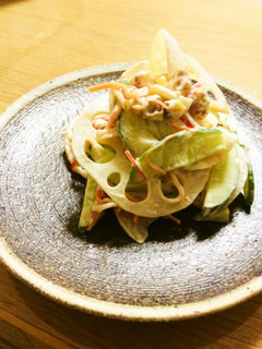 蓮根のシャキシャキサラダ-レシピのメイン写真