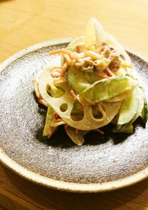 蓮根のシャキシャキサラダ-レシピのメイン写真
