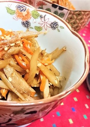しんなり★食べやすい【基本の金平ごぼう】-レシピのメイン写真