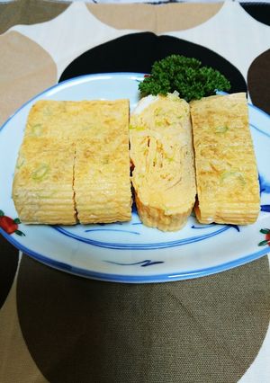 葱入り玉子焼き-レシピのメイン写真