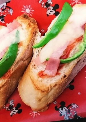 バケットピザ-レシピのメイン写真