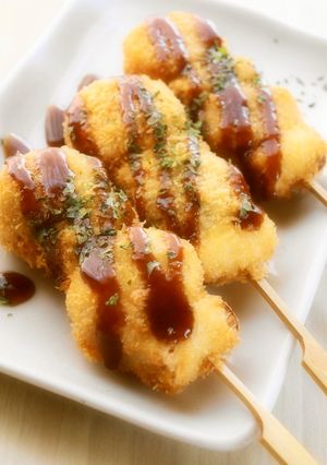 豚バラスライスでロール串カツ-レシピのメイン写真