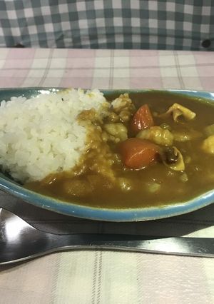 【年中児】シーフードカレー-レシピのメイン写真