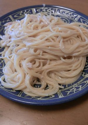 ツナと玉ねぎのスパゲッティー-レシピのメイン写真