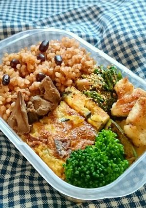 お弁当に入れやすい❤たっぷり野菜の卵焼き-レシピのメイン写真