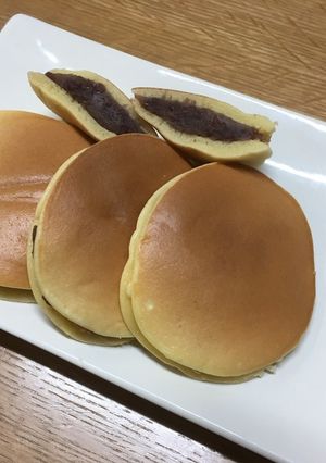 白玉粉で、もちもちどら焼き-レシピのメイン写真