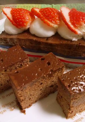 ココアで作るチョコケーキ♡-レシピのメイン写真