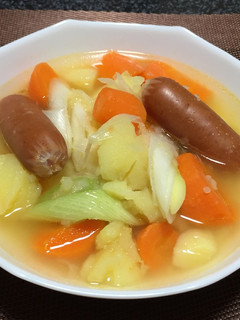 野菜たっぷりスープ!(^^)!-レシピのメイン写真