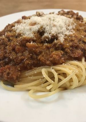 昔懐かしいミートソーススパゲッティー-レシピのメイン写真