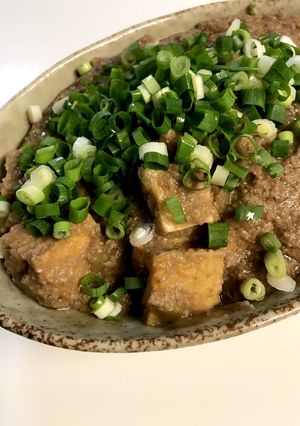ホットクック★厚揚げと挽肉の和風麻婆豆腐-レシピのメイン写真