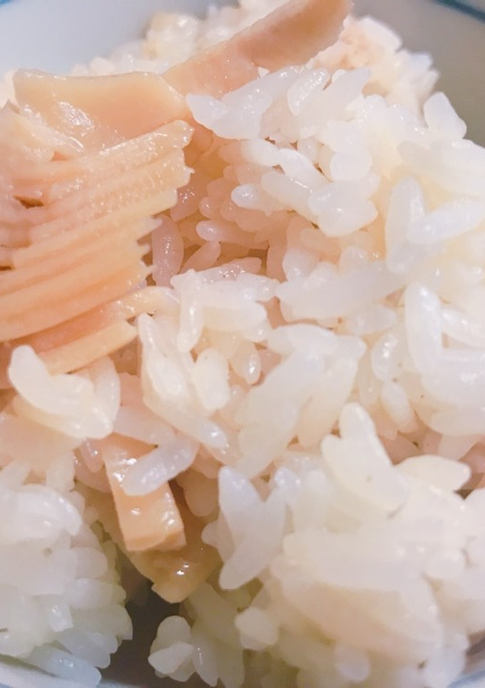 簡単！水煮で作る たけのこ 混ぜご飯-レシピのメイン写真