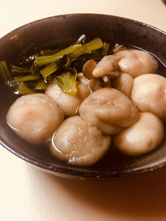 もち麩と小松菜の煮物-レシピのメイン写真