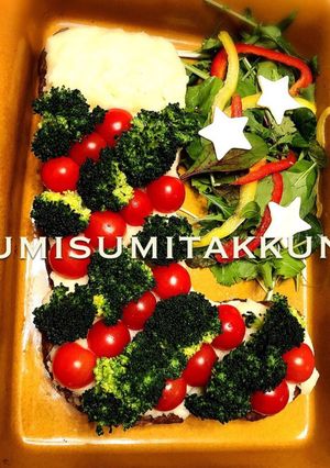 クリスマス♪サンタの靴下ミートローフ☆-レシピのメイン写真