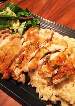 生姜香る！和風なシンガポールチキンライス-レシピのメイン写真