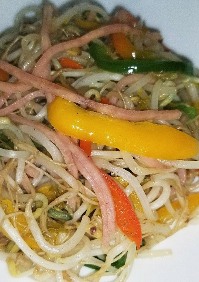 もやしとカラーピーマンの中華炒め-レシピのメイン写真
