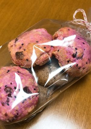 【HMとジャムで★簡単カラースコーン】-レシピのメイン写真