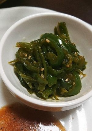 ぴーまんのつけあわせ-レシピのメイン写真