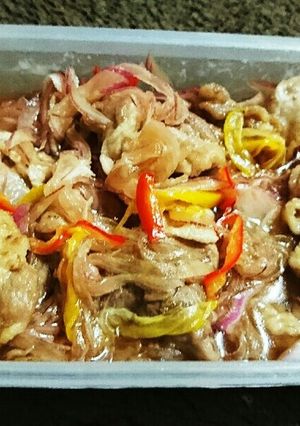 豚こま肉の南蛮漬け-レシピのメイン写真