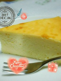 しっとり濃厚【ベイクド チーズケーキ】-レシピのメイン写真