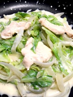 鶏胸肉と季節野菜のクリーム煮-レシピのメイン写真
