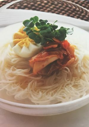 韓国冷麺風 冷やしそうめん-レシピのメイン写真