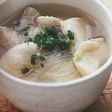ぷるぷるチキンのアジアン春雨スープ