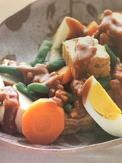 ガドガド風★温野菜サラダ-レシピのメイン写真