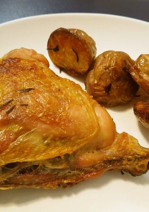 鶏の腰肉のシンプルロースト-レシピのメイン写真