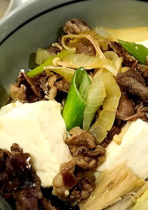 牛すき焼き風肉豆腐♪美味しい♡時短、簡単-レシピのメイン写真