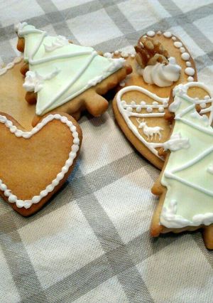 ロイヤルアイシングクリスマスクッキー✩⋆-レシピのメイン写真